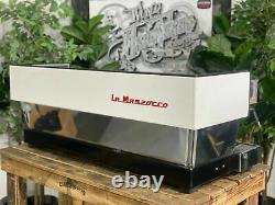 La Marzocco Linea Classic 4 Groupe White Espresso Machine À Café Commercial