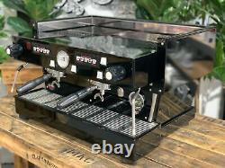 La Marzocco Linea Classic Custom Gloss Black 2 Groupe Machine à Café Espresso