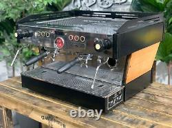 La Marzocco Linea Pb 2 Groupe Black & Timber Espresso Machine À Café Personnalisée