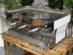 La Marzocco Linea Pb 3 Group White Espresso Machine Commercial Café Latte