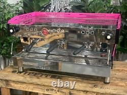 La Marzocco Linea Pb 3 Groupe Pink Espresso Machine À Café Commercial Sur Mesure