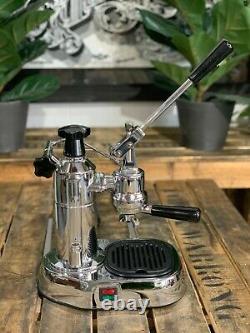 La Pavoni Europiccola 1 Group Chrome Brand New Espresso Coffee Machine Accueil