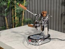 La Pavoni Professionnel Pl 1 Groupe Levier Machine à Café Espresso en Bois Tout Neuf