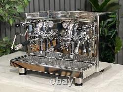 Machine à café Ecm Mechanika 2 Group Espresso avec réservoir en acier inoxydable et chariot