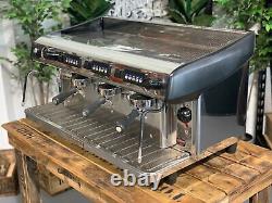 Machine à café espresso Expobar Megacrem Autosteam en acier inoxydable, groupe de 3, pour café