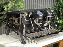 Machine à café espresso San Remo Cafe Racer 2 Group noir pour barista commercial