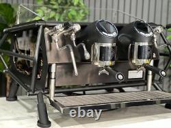 Machine à café espresso San Remo Cafe Racer 2 Group noir pour barista commercial