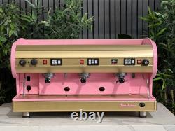 Machine à café espresso commerciale San Marino Lisa 3 Groupe Rose et Or Personnalisée