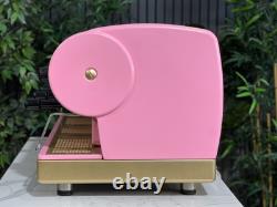 Machine à café espresso commerciale San Marino Lisa 3 Groupe Rose et Or Personnalisée