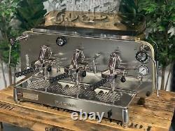 Machine à café espresso en acier inoxydable toute neuve de marque Faema E61 Legend 3 Group Café
