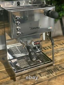 Machine à café espresso neuve en acier inoxydable Brugnetti Simona 1 Group pour la maison