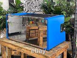 Machine à café expresso 3 groupes Cime Co-05 Bleue pour barista commercial et chariot de bar