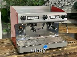 Machine à café expresso Carimali Pratica E2 2 Group High Cup Rouge
