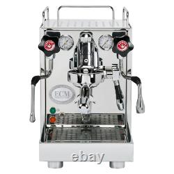 Machine à café expresso Ecm Mechanika VI Slim 1 Groupe toute neuve en acier inoxydable