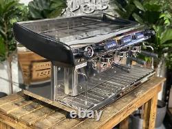 Machine à café expresso Expobar Megacrem 3 Group High Cup en acier inoxydable et noir pour café