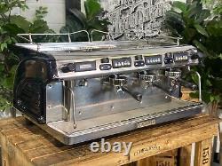 Machine à café expresso Expobar Ruggero 3 groupes - Noir brillant - Café commercial - Bar