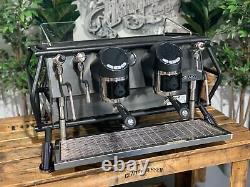 Machine à café expresso San Remo Cafe Racer 2 Group en noir pour barista commercial