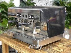 Machine à café expresso Wega Altair 2 groupes noire et inox pour café commercial