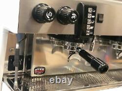 Machine à café expresso Wega Atlas Evd Blanc 3 groupes pour restaurant, café, latte et grains de café
