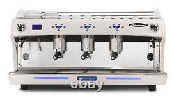 Machine à café expresso automatique à contrôle d'affichage de groupe Diamant 3 avec chaudière de 17,5 L.