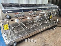 Machine à café expresso commercial Cimballi M39 Dosatron 4 groupes, révisée