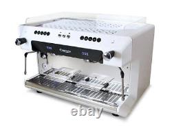 Machine à café expresso commerciale Astoria Core 200 2 Group toute neuve blanche pour café-restaurant