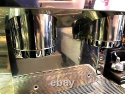 Machine à café expresso commerciale Expobar G10 2 groupes, moulin à café et porte-filtre