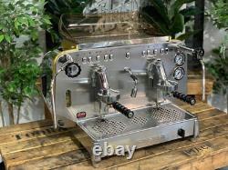 Machine à café expresso commerciale Faema E61 Jubilee 2 groupes en acier inoxydable