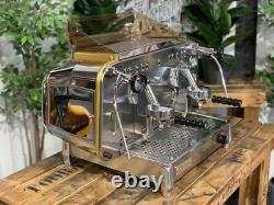 Machine à café expresso commerciale Faema E61 Jubilee 2 groupes en acier inoxydable