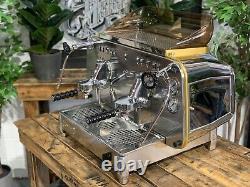 Machine à café expresso commerciale Faema E61 Jubilee 2 groupes en acier inoxydable