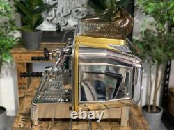 Machine à café expresso commerciale Faema E61 Jubilee 2 groupes en acier inoxydable