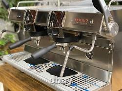 Machine à café expresso commerciale Rancilio S21 2 Group toute neuve en acier inoxydable pour café-restaurant.