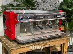 Machine à café expresso commerciale personnalisée Expobar Alpha Ruggero 3 Group Rouge pour café
