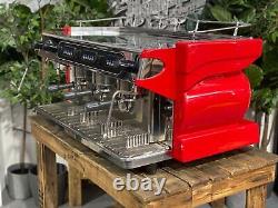 Machine à café expresso commerciale personnalisée Expobar Alpha Ruggero 3 Group Rouge pour café