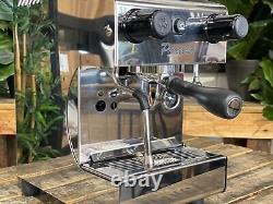 Machine à café expresso en acier inoxydable Sab Pratika 1 Groupe pour usage domestique