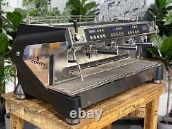 Machine à café expresso en gros Conti Monte Carlo 3 Group Black pour café latte bar