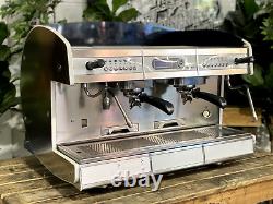 Machine à café expresso professionnelle en gros de fournisseur blanc à deux groupes Wega Concept