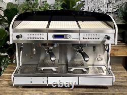 Machine à café expresso professionnelle en gros de fournisseur blanc à deux groupes Wega Concept