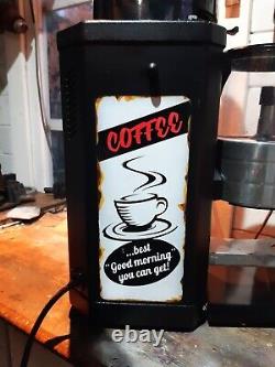 Machine à espresso commerciale 1 groupe avec broyeur personnalisé entièrement rénovée