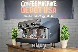Machine à espresso commerciale Wega Polaris High Cup 2 Group en noir mat