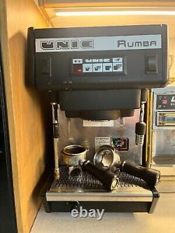 Machine à espresso et cappuccino automatique commerciale UNIC Rumba monogroupe 220V