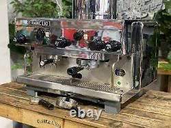 Rancilio 1980 Vintage Z9 Semi Automatique 2 Groupe Chrome Espresso Machine À Café