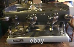 Rancilio 2 Groupe Espresso Coffee Machine. Desservi Chaque Année