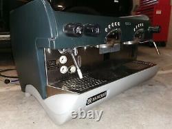 Rancilio 2 Groupes Commercial Espresso/cappuccino Machine À Café Avec Boîte À Café