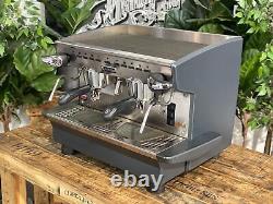 Rancilio Classe 6 2 Groupe Compact Espresso Machine À Café Café Commercial Noir
