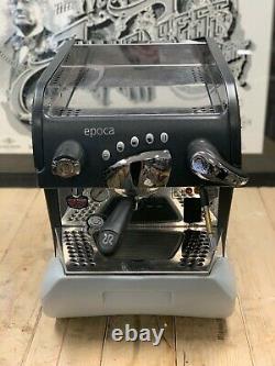 Rancilio Epoca 1 Groupe Grey Espresso Machine À Café À Domicile Commerciale Barre De Bureau