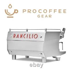 Rancilio Specialty Rs1 (démonstration) Machine à espresso en acier, 2 groupes.