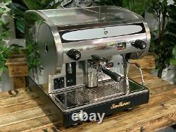 Saint-marin Lisa R 1 Groupe Semi Automatique Machine À Café Espresso Inox Café