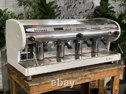Saint-marin Lisa R 4 Groupe Blanc Espresso Machine À Café Commercial Café Barista