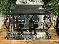 San Remo Café Racer 2 Groupe Noir Espresso Machine À Café De Commerce En Gros